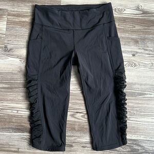 Lululemon Sharp Turns Crop 17" Black